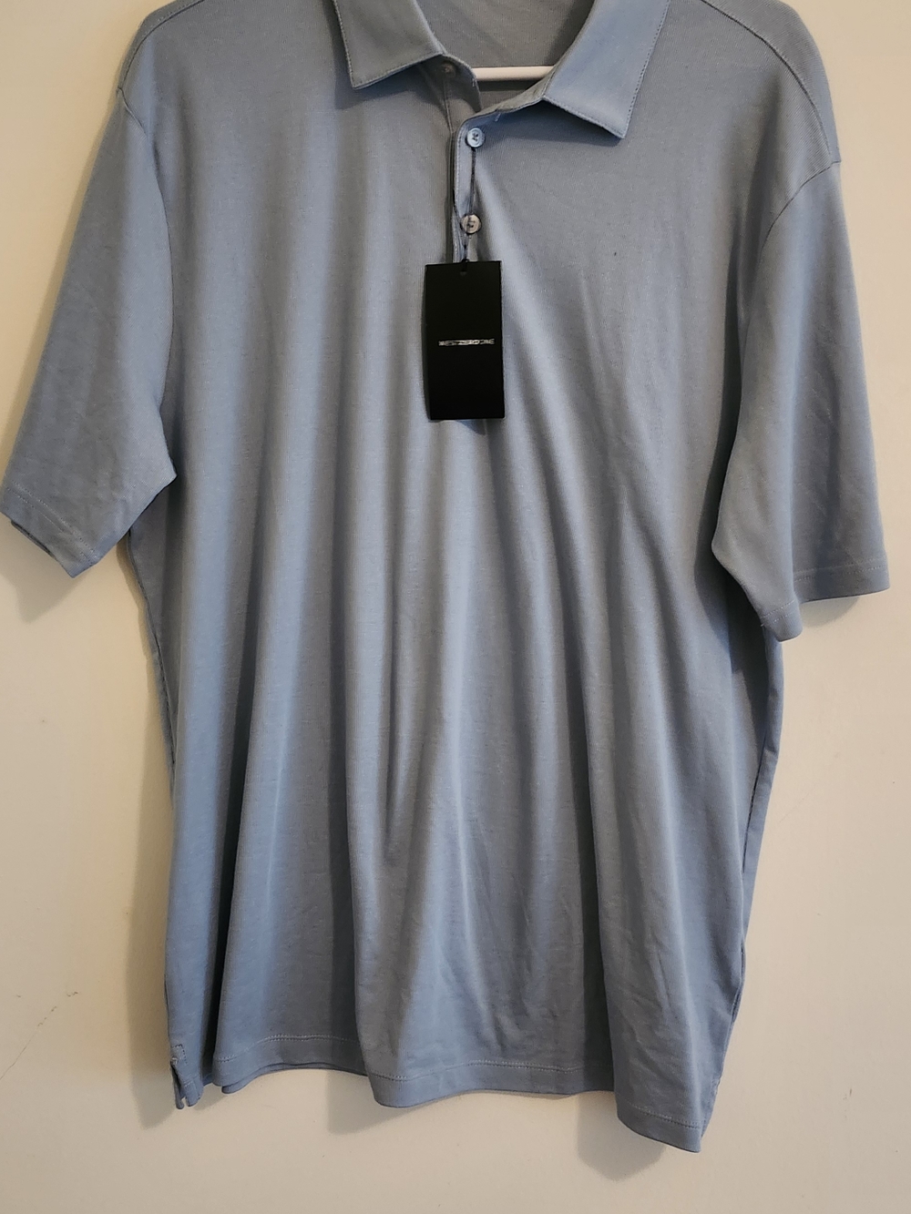 Nordstrom Men's Pale Blue Polo Shirt with Classic Collar
